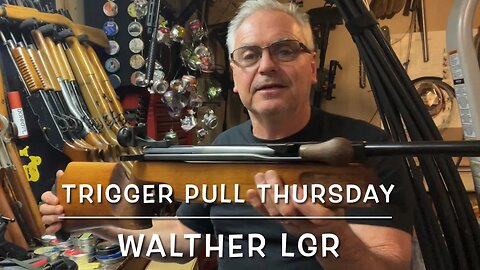 @RonWayneOfficial Trigger pull Thursday with the Walther LGR single stroke pneumatic 10m rifle