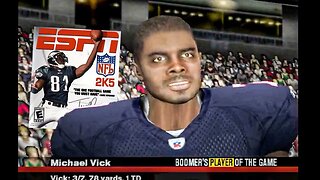 ESPN NFL 2K5: MIKE VICK IS UNSTOPPABLE!! (BEST FOOTBALL GAME EVER?)