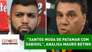 "SANTOS muda de patamar com GABIGOL", analisa Mauro Beting