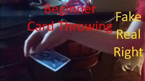 Beginner Card Throwing - Learn With The Joker Magic Pro