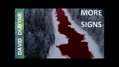 Blood Red Rivers Run on the Planet With Signs From the Past