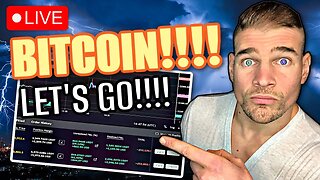 LIVE - $100,000 BITCOIN LONG 20k PROFIT! | 30K TARGET HIT!!!