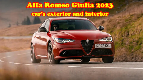 Alfa Romeo Giulia 2023 car's exterior and interior