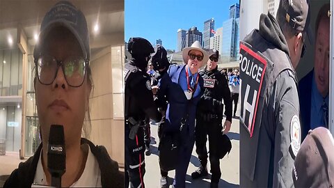 Outrageous: David Menzies arrested by the Toronto police again