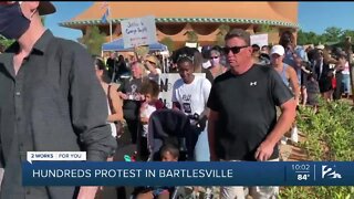 Hundreds march in Bartlesville Black Lives Matter protest