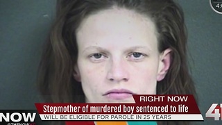 Woman gets life in prison for stepsonâs murder