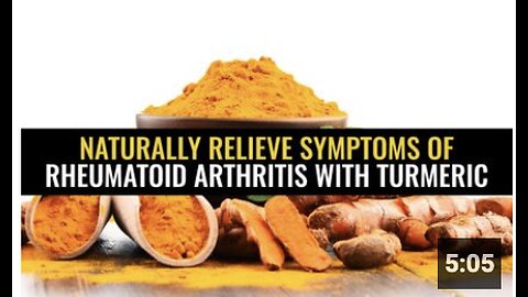 Naturally relieve symptoms of rheumatoid arthritis with turmeric