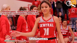 Aaliyah Jones 18 Pt Game w/ 2 Steals vs Tough Pierre T.F Riggs Team | Rapid City Christian HS Guard