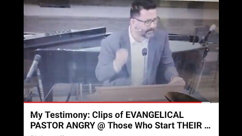 My Testimony: Evangelical Pastors WHO HATE YOUR ONLINE MINISTRY