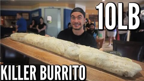 INSANE BURRITO CHALLENGE | Viral Food Challenge | Texas's Biggest Burrito | Man Vs Food