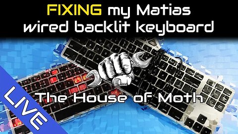 FIXING my Matias wired backlit keyboard