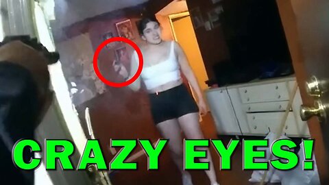 This Crazy Woman Thought She Could Stab An Officer Caught On Video! LEO Round Table S09E149