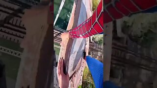 real spiderman parkour