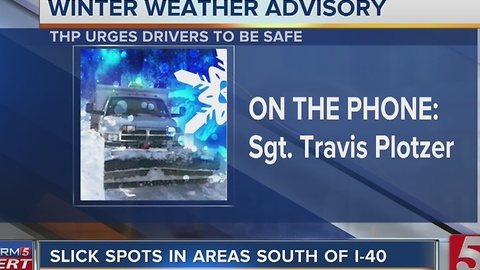 THP Gives Update On Road Conditions As Snow Falls