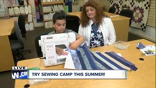 Try summer sewing camp!