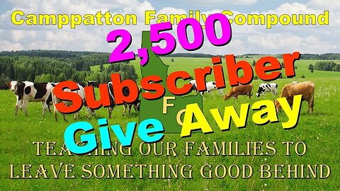 No. 618 – Announcing Our 2500 Sub Give Away Rules