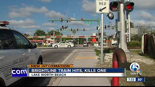Person fatally struck by Virgin Trains USA train in Lake Worth Beach