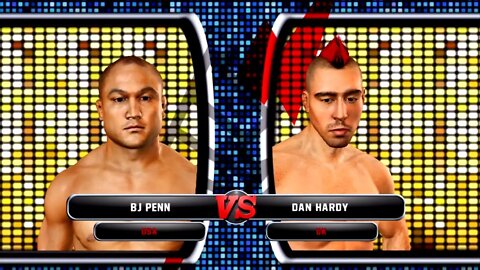 UFC Undisputed 3 Gameplay Dan Hardy vs BJ Penn (Pride)