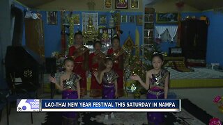 Lao-Thai new year dance