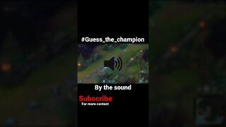 Guess the champion - League of legends | ep 8 #shorts #leagueoflegends #Guess_the_champion