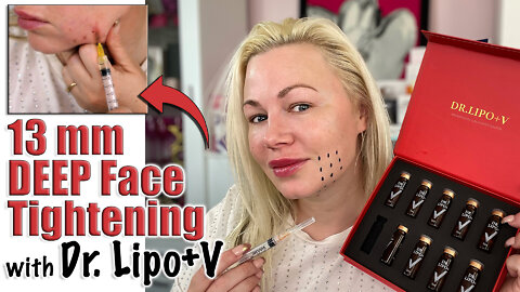 Deep 13mm Face Tightening with Dr.Lipo+|V from Acecosm.com Code Jessica10 Saves you Money!