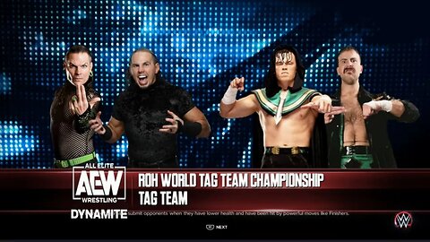 AEW Fyter Fest 2023 Aussie Open vs The Hardys for the ROH World Tag Team Championship