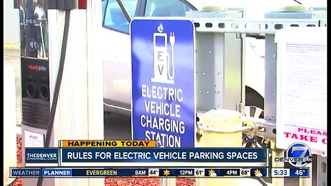 Rules for electric vehicle parking spaces