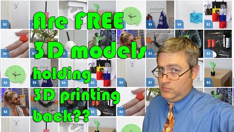 Should 3D Print models cost money?