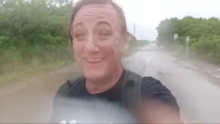 Hurricane Ian Coverage Live On A Dirt Bike