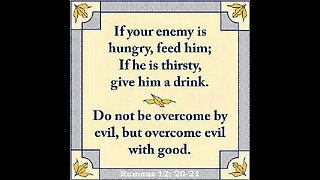 1 MINUTE FOR GOD. Defeat evil by doing good.