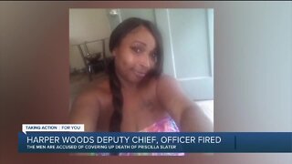 Deputy chief, officer fired amid investigation into woman's death while in police custody
