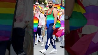 Drake goes to Pride - Photoshop AI