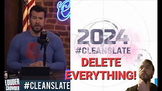 Clean Slate 2024 - Steven Crowder calls for The Great (social media) Reset