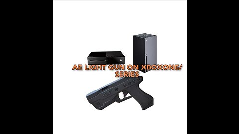 AE LIGHT GUN ON XBOX ONE ON HOUSE OF THE DEAD REMAKE