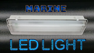 Hazardous Location Light Fixture for Marine Use - Non-Metallic, 3 LED Lamps, Corrosion Resistant