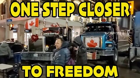 🇨🇦CANADA IS ONE STEP CLOSER TO FREEDOM!!! 🇨🇦 🙏🙏🙏THANK YOU TRUCKERS**