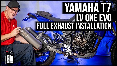 Yamaha Tenere 700 - LV One EVO Full Exhaust Install