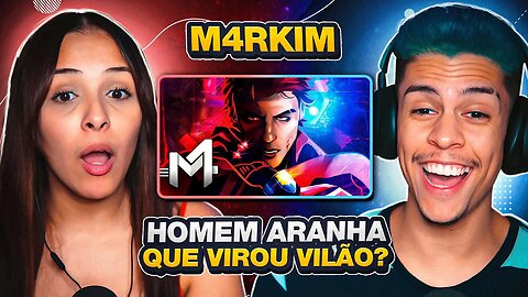 M4RKIM - Homem-Aranha 2099 - Futuro | [React em Casal] 🔥