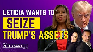 Peek-a-Boo Leticia Wants To Seize Trump’s NYC Assets [PETE SANTILLI SHOW EP#3951 02.21.24 9AM]