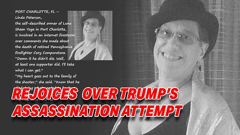 OUTRAGE ERUPTS AS YOGA INSTRUCTOR REJOICES OVER DONALD TRUMP ASSASSINATION ATTEMPT!