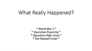 What Really Happened? - Summary and Conclusion