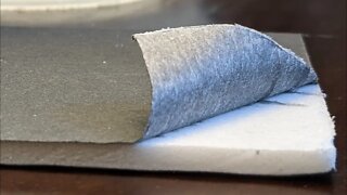 Easily Remove Paper From Craft Foam Board