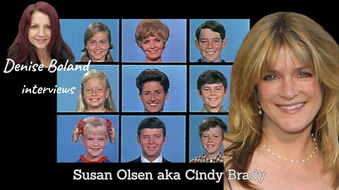 Fascinating Interview with Susan Olsen aka Cindy Brady