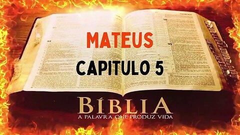 Bíblia Sagrada Mateus CAP 5