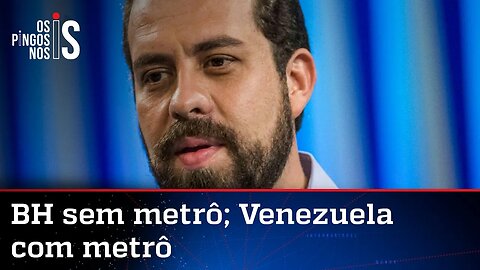 Boulos e França querem suspender leilão do metrô de Belo Horizonte