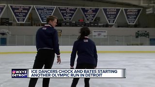 Ice dancers Evan Bates and Madison Chock starting another Olympic push in Detroit