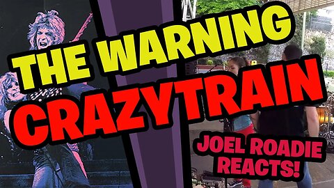 CRAZY TRAIN - OZZY OSBOURNE COVER - THE WARNING @ LICEO - Roadie Reacts