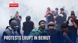 Israel-Hamas war: Protests Erupt near US embassy in Beirut, Lebanon