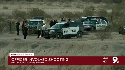 Police investigating shooting near Valencia and Santa Cruz River