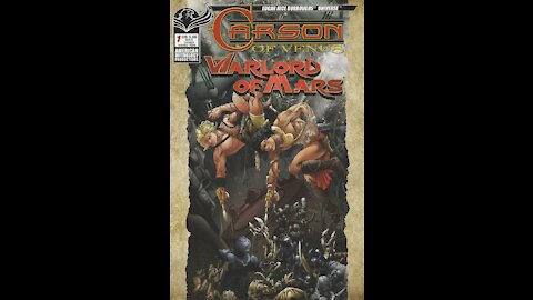 ERB Carson of Venus / Warlord of Mars -- Issue 1 (2019, American Mythology Productions) Review